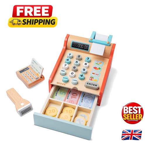 Children toy cash register - cash,
